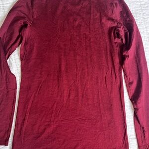 100% merino wool base layer